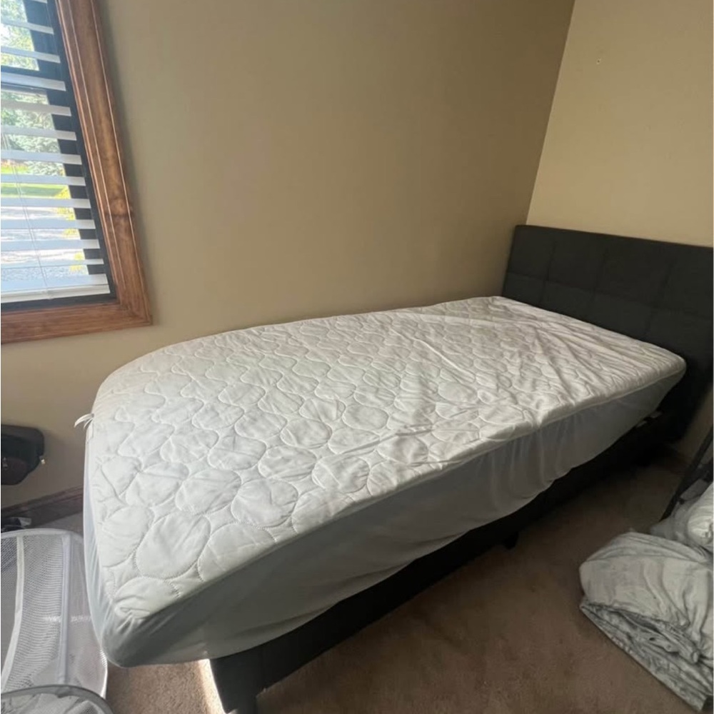 Target White Quilted Mattress Cover